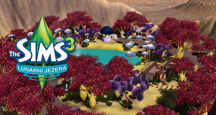 Výsledek obrázku pro lunární jezera the sims 3